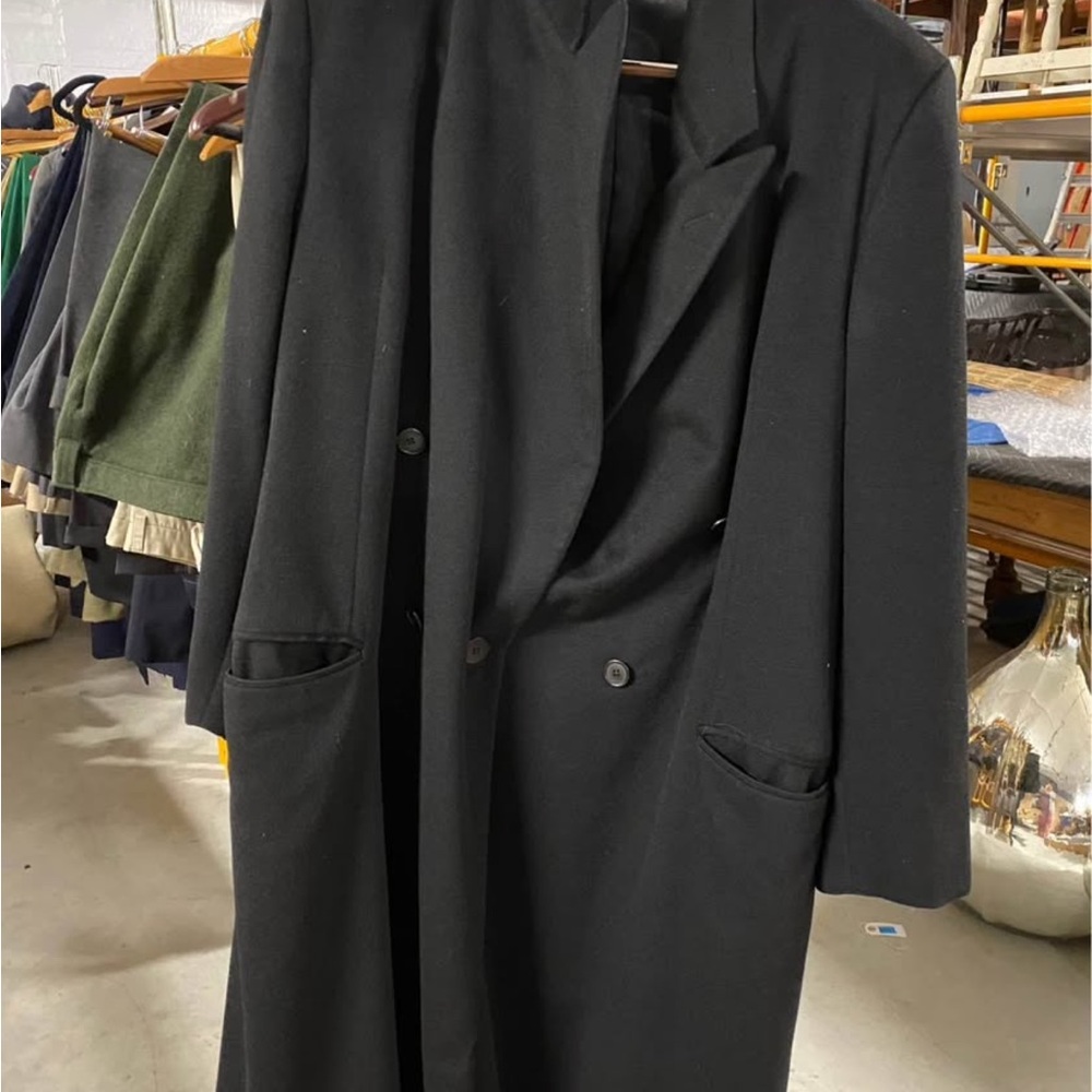 Classic Black Trench Coat